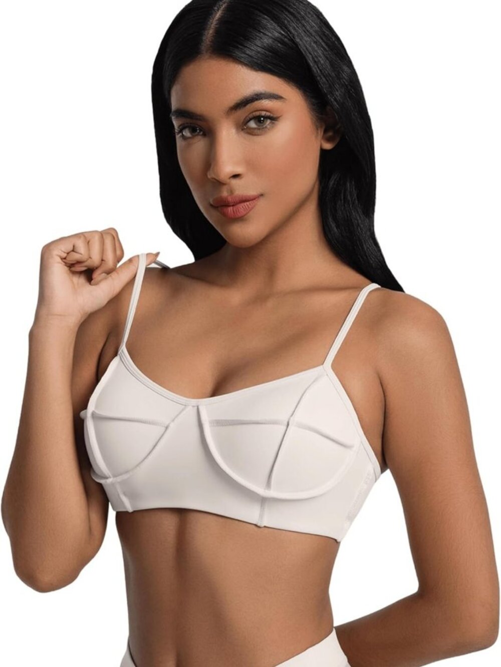Stylish Contour Stitch Bralette | Comfortable & Supportive Lingerie Top